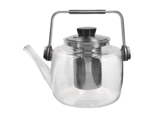 Czajnik szklany z zaparzaczem