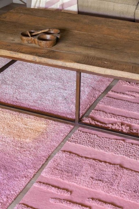 Lorena Canals Dywan bawełniany Air Canyon Rose L 170 x 240 cm