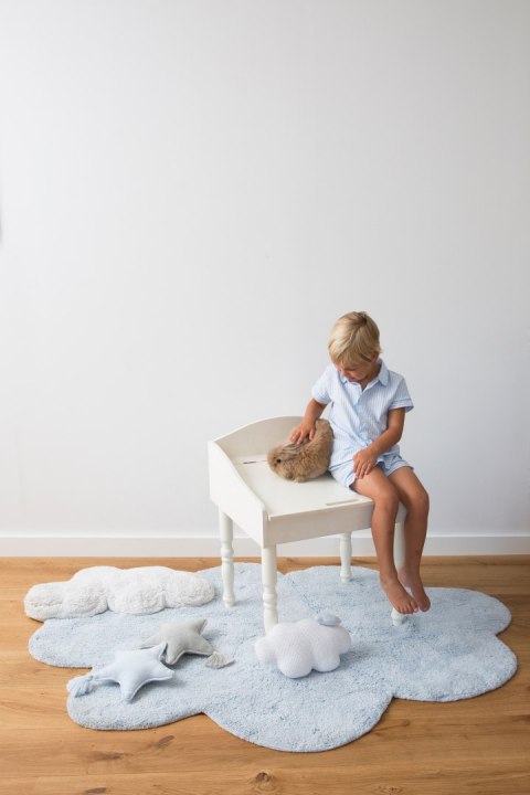 Lorena Canals Dywan bawełniany PUFFY Dream Blue CHMURKA 110 x 170 cm