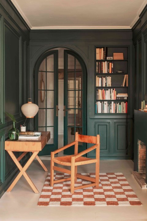 Dywan bawełniany Kitchen Tiles Toffee 140x200 cm Lorena Canals