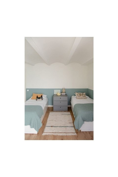 Dywan Bawełniany Lanes Vintage Blue XL, 200x300 cm, Maxi Rugs Lorena Canals