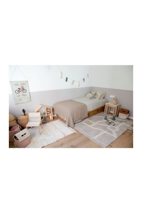 Dywan Bawełniany Lanes Vintage Nude XL, 200x300cm, Maxi Rugs Lorena Canals