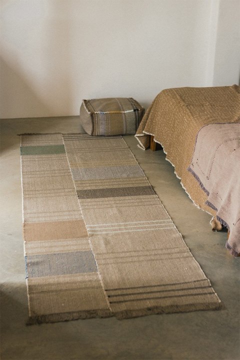 Dywan Bawełniany Tkany Ręcznie Casa Oaxaca, 80 x 230 cm, Lorena Canals