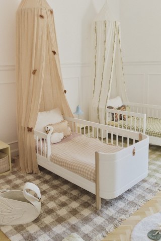 Dywan Bawełniany Vichy Marron 90 × 120 cm, Swan Lake, Lorena Canals