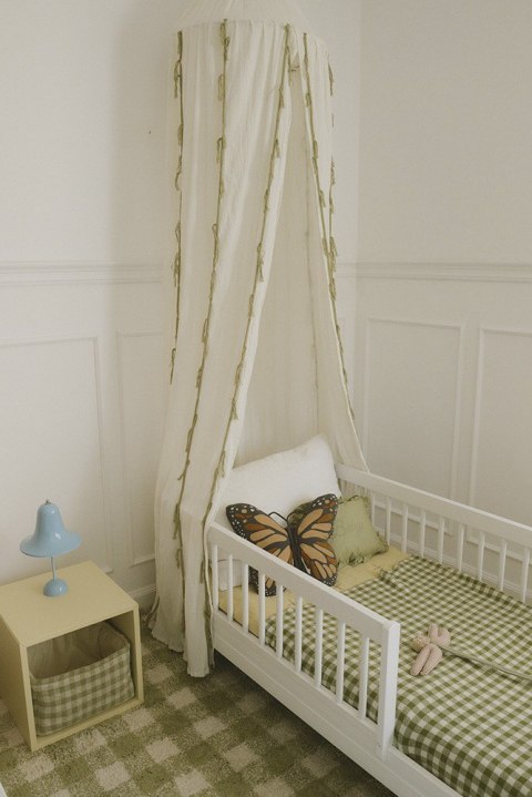 Dywan Bawełniany Vichy Matcha 90 × 120 cm, Swan Lake, Lorena Canals