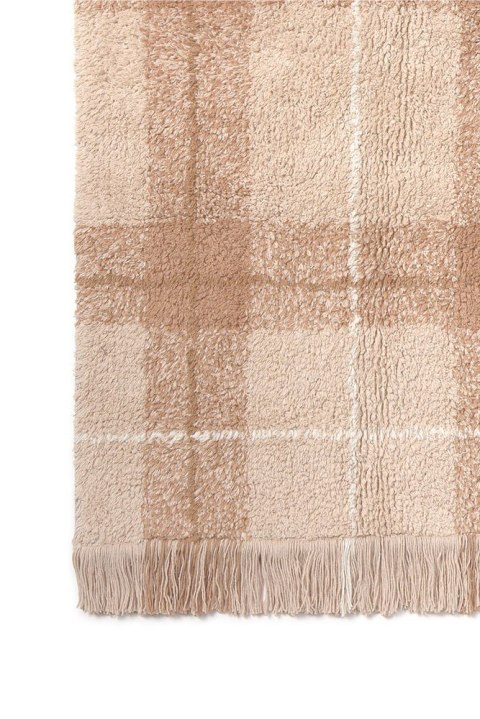 Dywan Tartan - Rose 90×120 cm Wouf Wouf, Lorena Canals