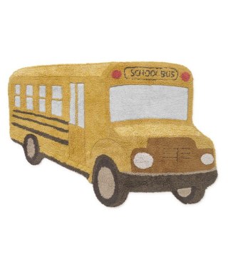 Dywan bawełniany Autobus Szkolny do prania w pralce, Lorena Canals