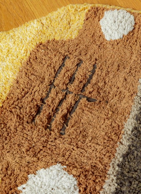 Dywan bawełniany Autobus Szkolny do prania w pralce, Lorena Canals