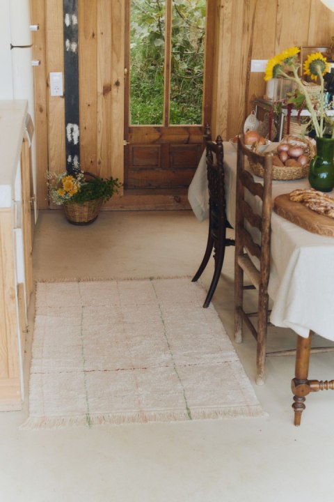 Dywan bawełniany Kolorowe Linie 90 x 130 cm, Farm, Lorena Canals