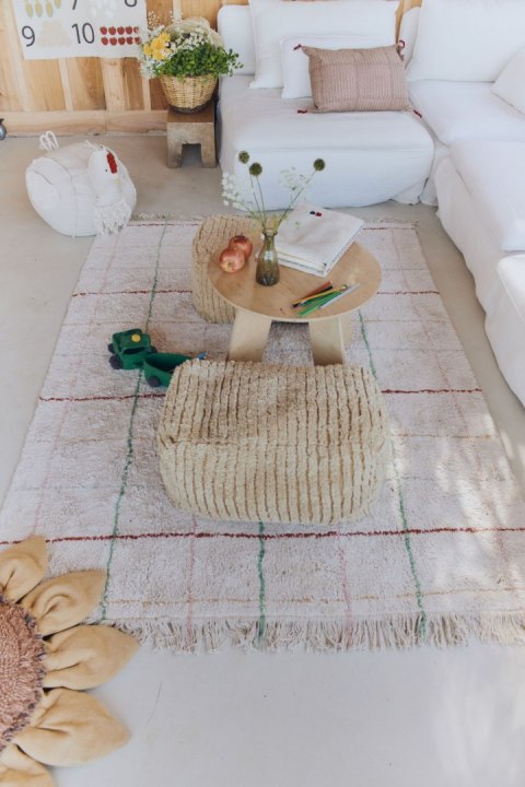 Dywan bawełniany Kolorowe Linie 90 x 130 cm, Farm, Lorena Canals