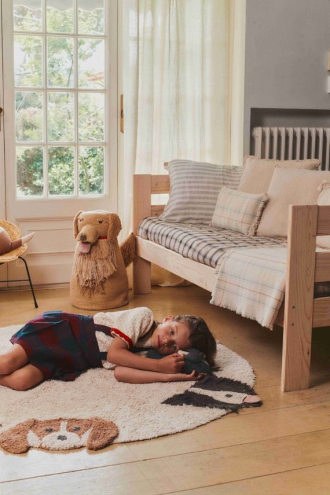 Pies Luna Golden Retriever - Kosz do przechowywania i Zabawy Wouf Wouf, Lorena Canals