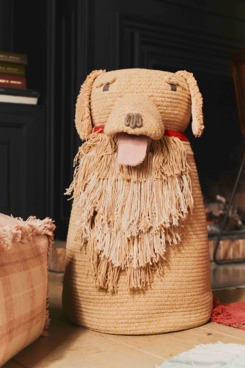 Pies Luna Golden Retriever - Kosz do przechowywania i Zabawy Wouf Wouf, Lorena Canals