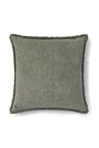 Poduszka Bawełniana Kwadratowa Stonewashed Duck Green