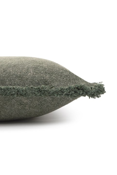 Poduszka Bawełniana Kwadratowa Stonewashed Duck Green