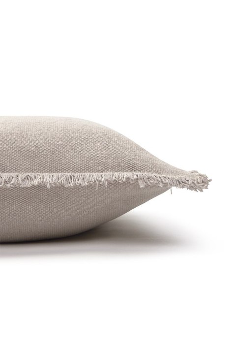 Poduszka Bawełniana Prostokątna Stonewashed New Grey