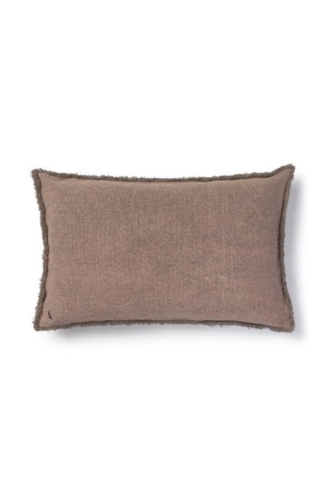 Poduszka Bawełniana Prostokątna Stonewashed Soil Brown