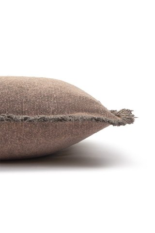 Poduszka Bawełniana Prostokątna Stonewashed Soil Brown