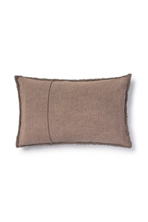 Poduszka Bawełniana Prostokątna Stonewashed Soil Brown