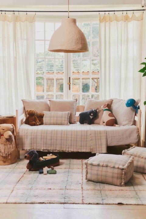 Poduszka Handloom Blue Sage Wouf Wouf - Lorena Canals