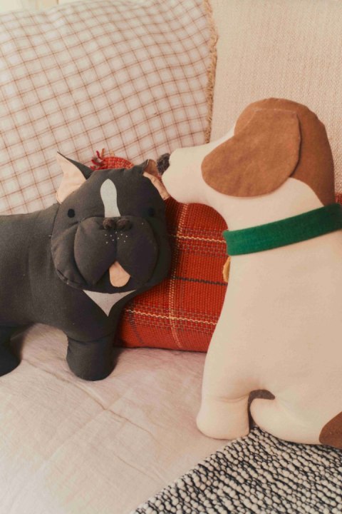 Poduszka Pies Jimmy - Buldog Francuski Wouf Wouf, Lorena Canals