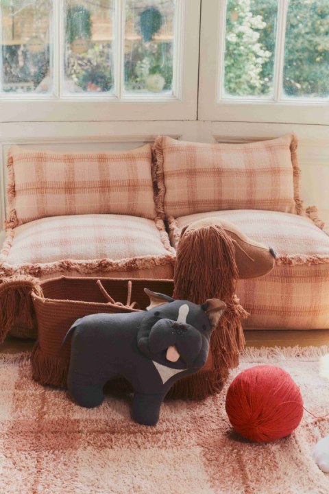 Poduszka Pies Jimmy - Buldog Francuski Wouf Wouf, Lorena Canals