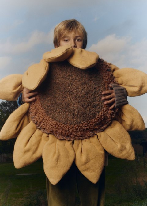 Poduszka podłogowa Słonecznik, Farm, Lorena Canals