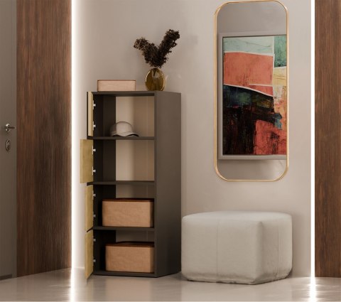 Komoda ALMA ANTRACYT DĄB ARTISAN