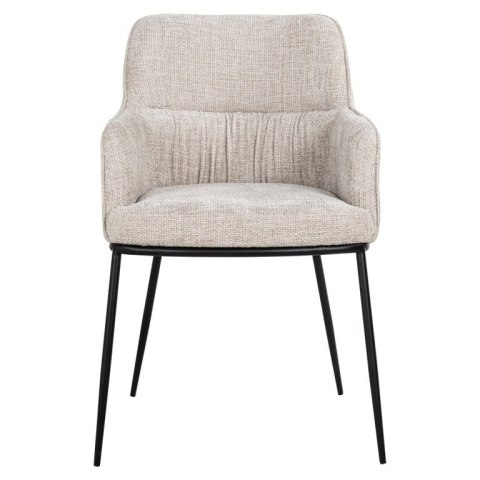 Richmond Interiors RICHMOND krzesło BELLA jasny beż