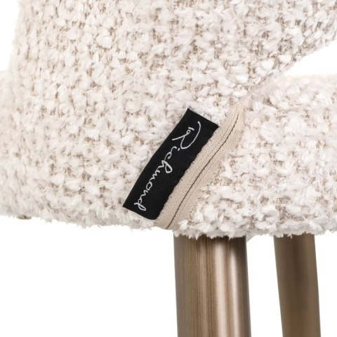 Richmond Interiors RICHMOND krzesło barowe DELPHINE II beżowe