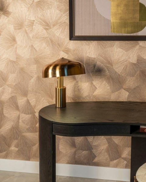 Richmond Interiors RICHMOND lampa stołowa LINZY szczotkowane złoto