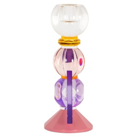 Richmond Interiors RICHMOND świecznik LIONY różowy