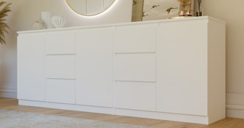 Komoda COSTA 1D3S/2D3S BIAŁY