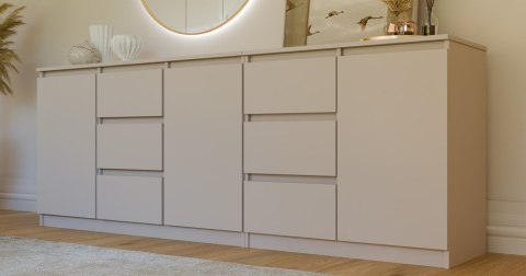 Komoda COSTA 1D3S/2D3S KASZMIR