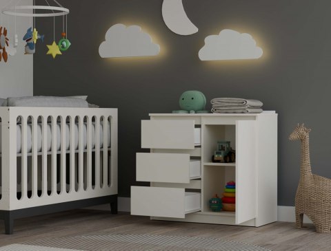 Komoda Malwa 1D3S KASZMIR BEŻ