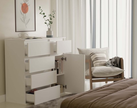 Komoda Malwa 1D5S BIAŁY