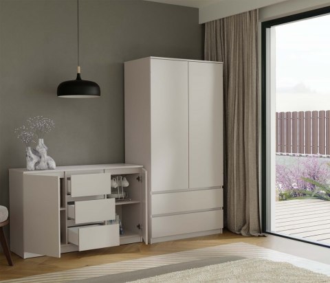 Komoda Malwa 2D3S KASZMIR BEŻ