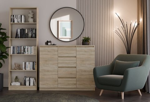 Komoda Malwa 2D4S 120 DĄB SONOMA