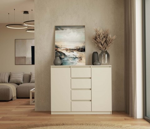 Komoda Malwa 2D4S 120 KASZMIR BEŻ