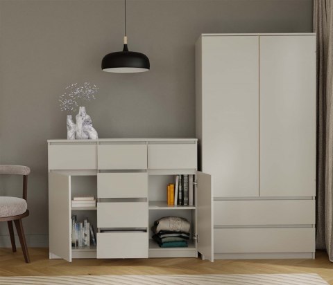 Komoda Malwa 2D6S KASZMIR BEŻ