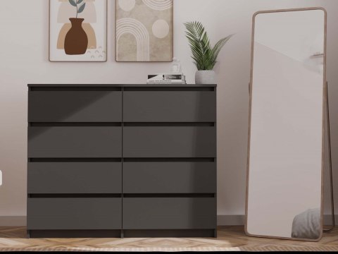 Komoda Malwa M8/120 CZARNY