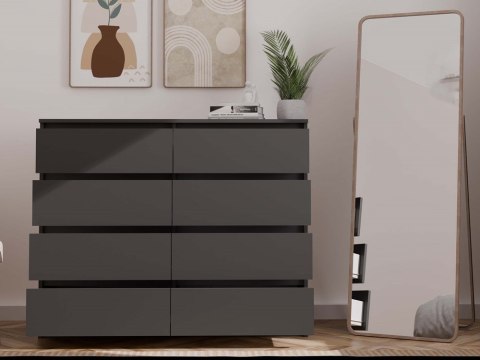 Komoda Malwa M8/120 CZARNY