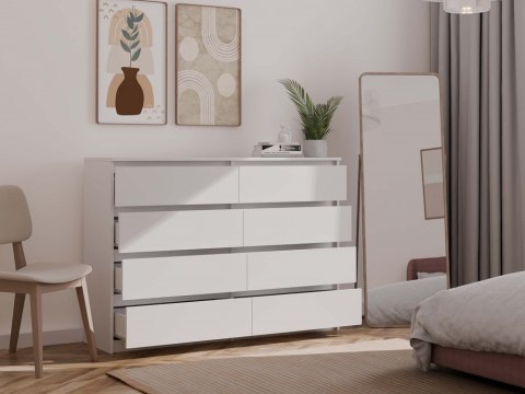 Komoda Malwa M8/140 BIAŁY