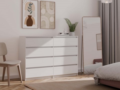 Komoda Malwa M8/140 BIAŁY