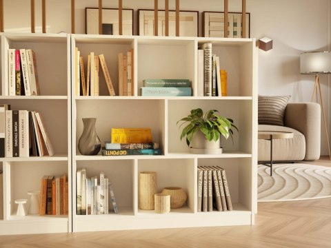 Regał Fiesta 8P BIAŁY