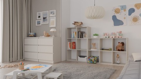 Regał Malax 2X3 KASZMIR BEŻ