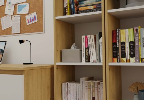 Regał Onyx R40 DĄB ARTISAN BIEL