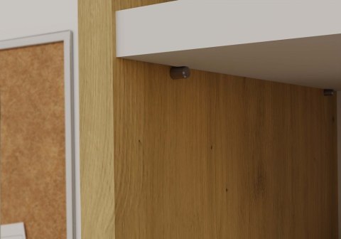 Regał Onyx R40 DĄB ARTISAN BIEL