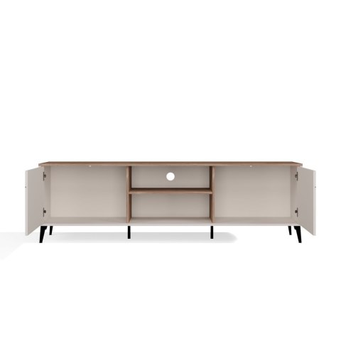 Szafka RTV POINT 2D Kaszmir Beż Dąb Castello Szafka Pod TV 2 Drzwi