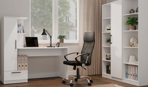 Zestaw Biurko + Regał COSMO BIAŁY