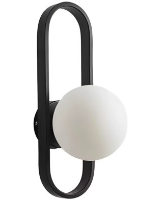 LAMPA APP1755-1W BLACK WHITE